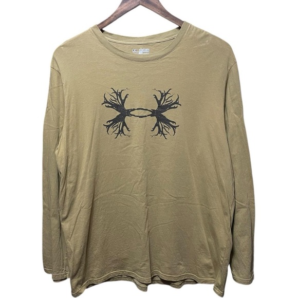 Under Armour Other - under Armour heat gear dear antler tree logo graphic long sleeve hunting shirt